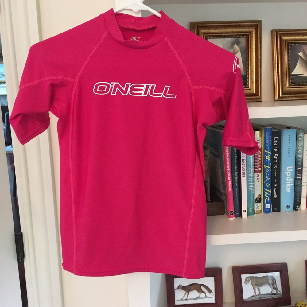 EUC O’NEILL girl’s rash guard SPF 50 Sz 16